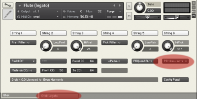 Special Gtak Legato script for VSL legato instruments